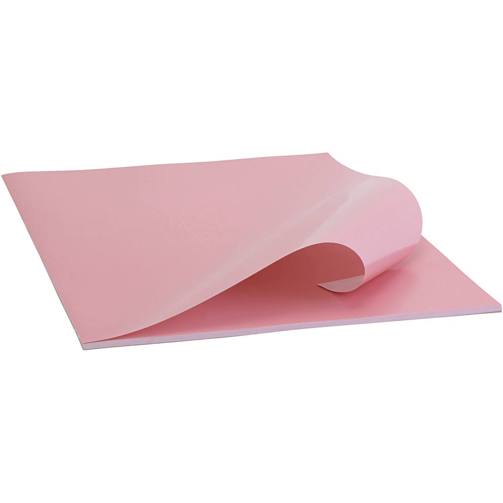Creativ company glanspapier, vel 32x48 cm, 80 gr, roze, 25 vel 1 doos