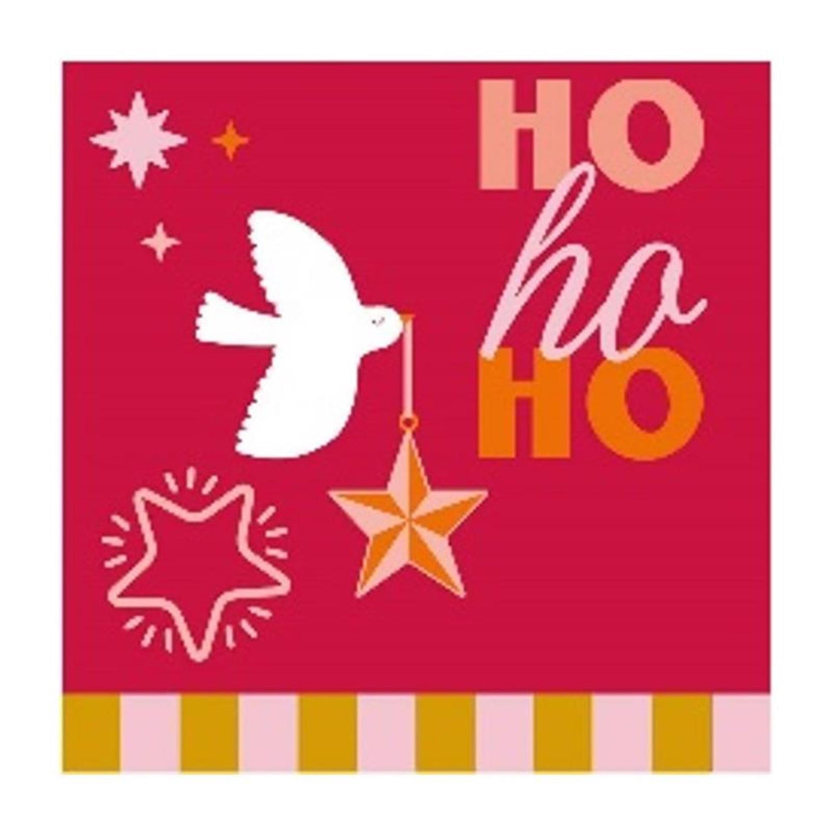 Duni servetten festive joy 33x33cm