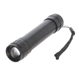 No brand flashlight aluminum black