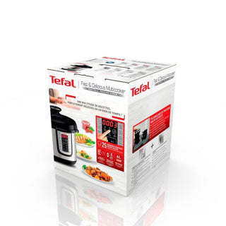 Tefal all-in-one slowcooker, multicooker en snelkookpan