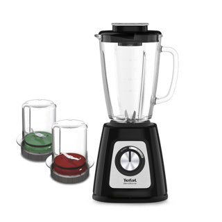 Tefal Blender Blendforce II Glass Black Accessories
