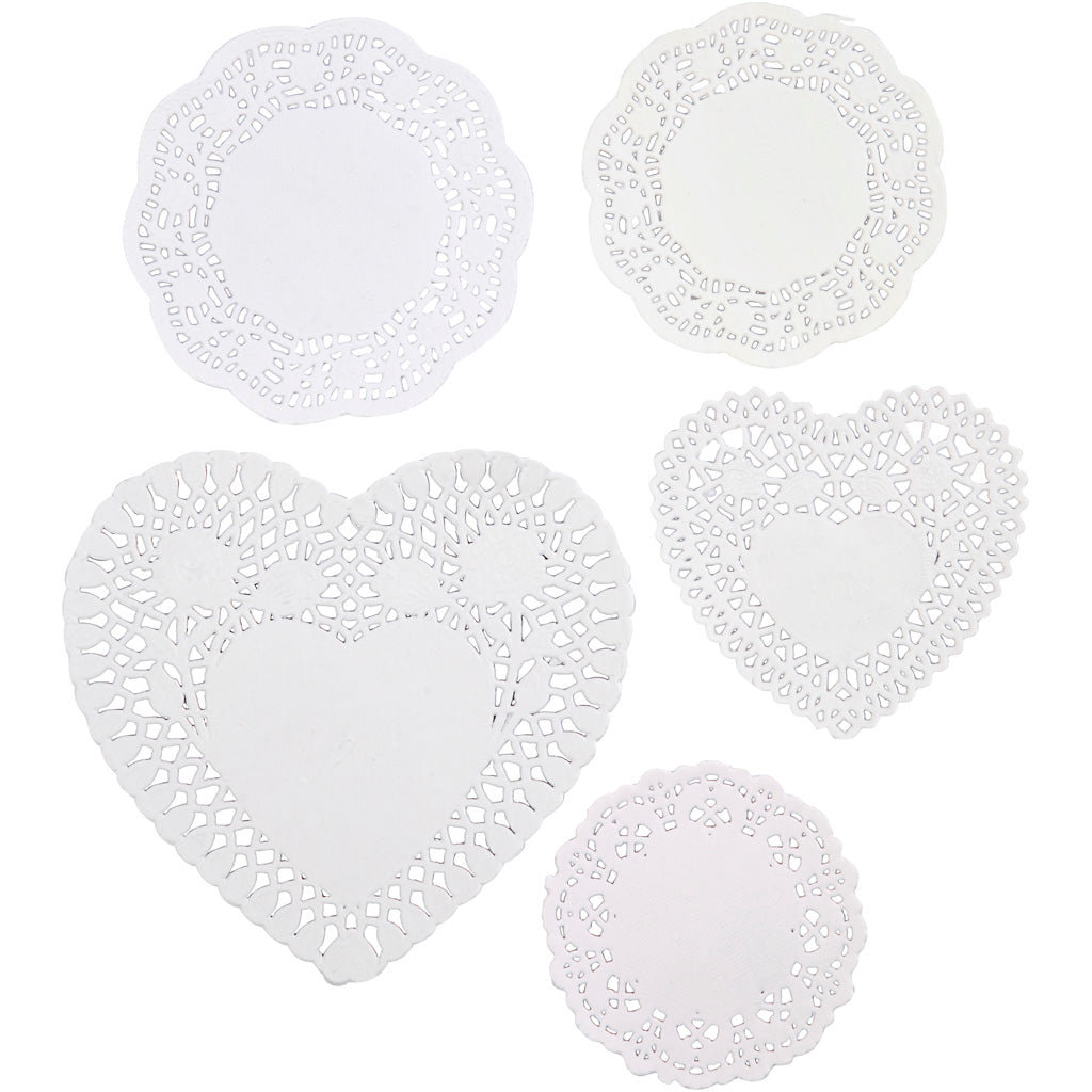 Creativ company cake napkins, size 9-14.5 cm, 5x80 pieces 1 box
