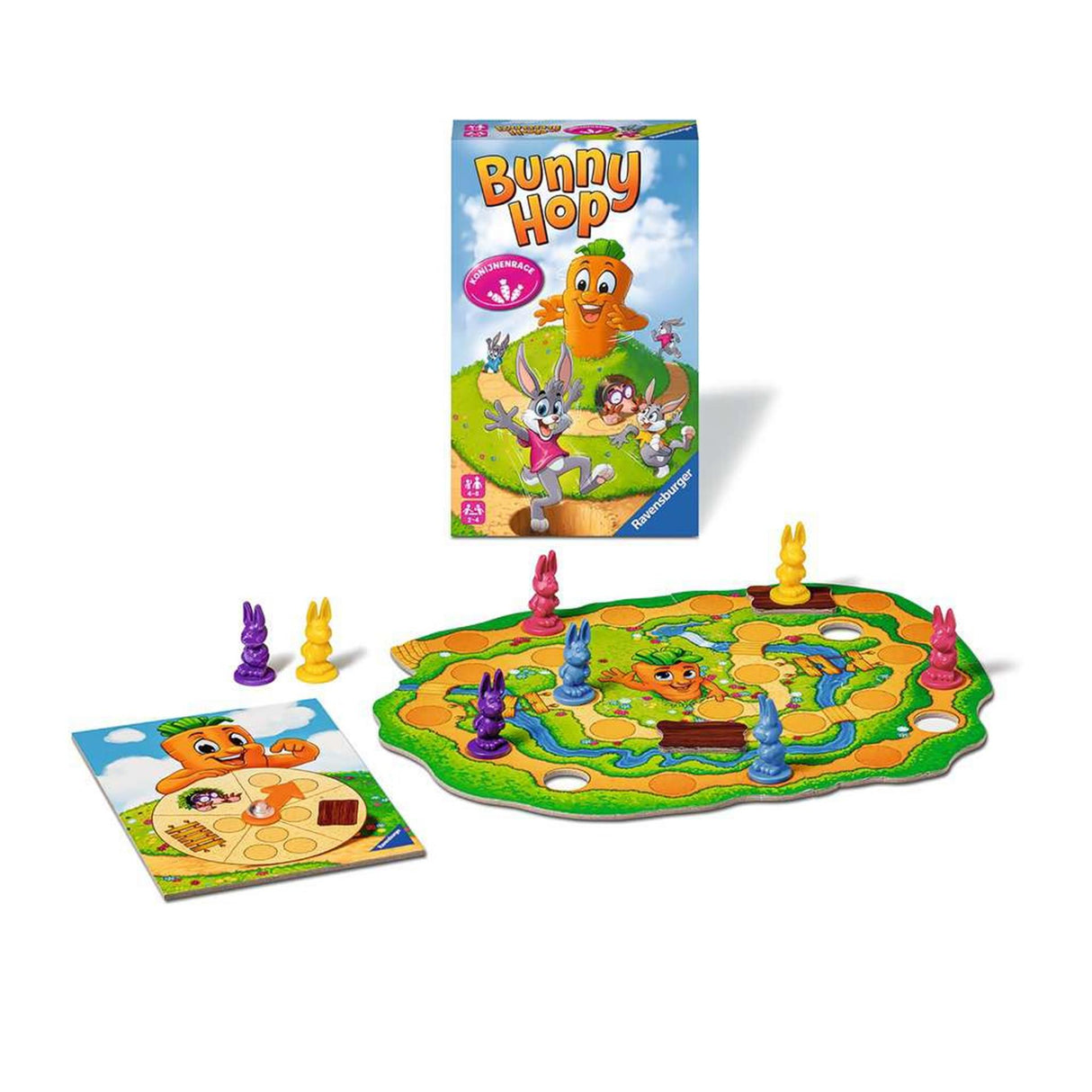 Ravensburger jogo de bolso bunny hop