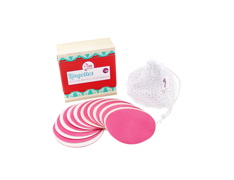 Lamazuna makeup remover pads - washable 20 pcs in a box