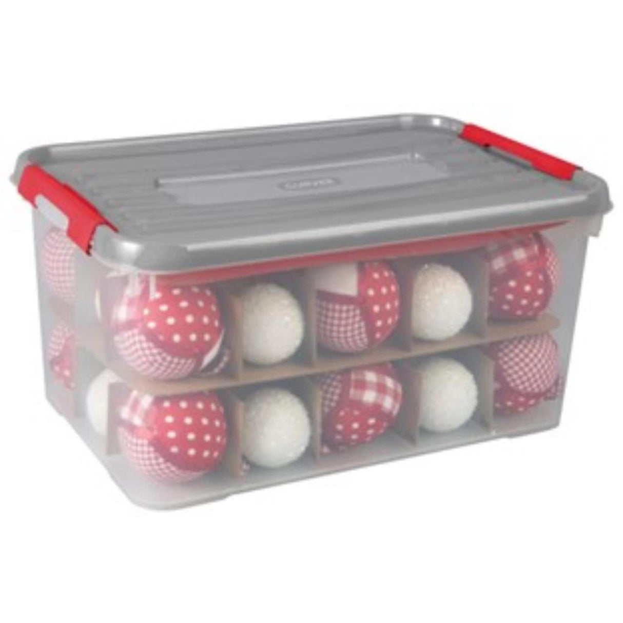 Curver kerstballen opbergbox 20l