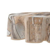 Wicotex tafelzeil rond 160cm woody bruin