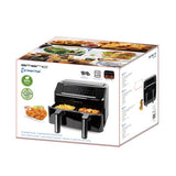 Emerio hot air frituse double 2x3.6l Af-13376.1