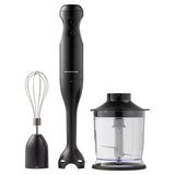 Inventum hand blender set black 350 watt mx350b with whisk and chopper