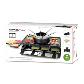 Emerio Raclette with fondue RG-124930