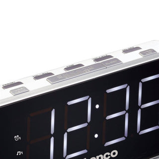 Lenco alarm clock radio LED display
