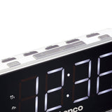 Lenco clock radio LED display