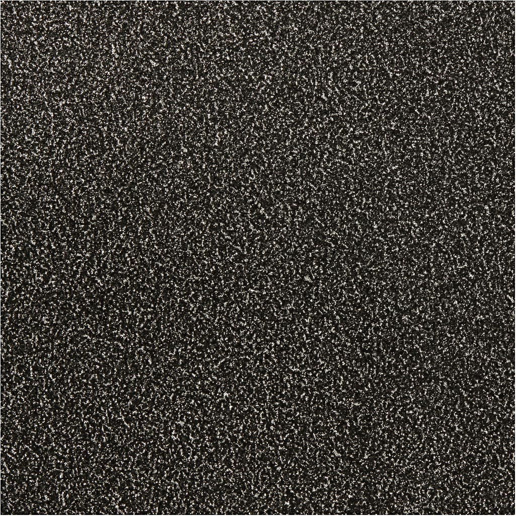 Vivi gade glitter foil, w: 35 cm, thickness 110 my, black, 2 m 1 roll