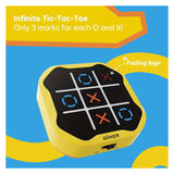 Giiker tic-tac-toe varžtų žaidimas – geltona
