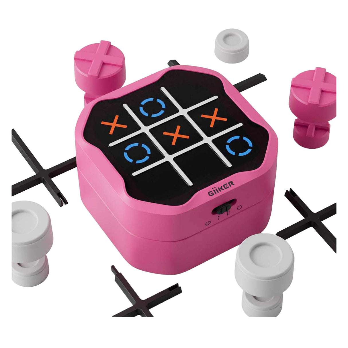 Giiker Tic-Tac-Toe Bolt Game Pink
