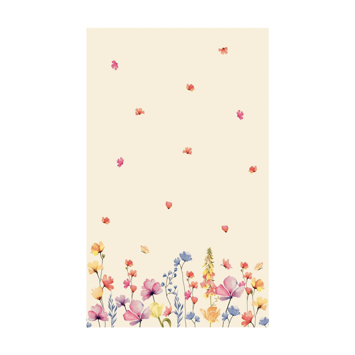 Duni floral haven tablecloth 138x220cm