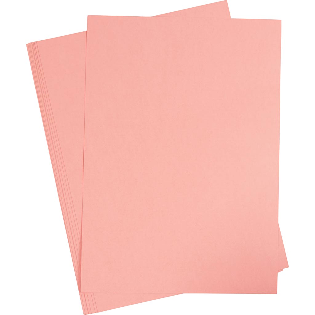 Creativ company cardboard, A4, sheet 210x297 mm, 210 gr, dark pink, 10 sheets 1 box