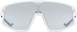 Uvex skyryse v litemirror silver - sports glasses