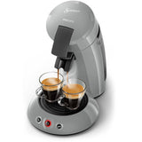 Philips Senseo coffee maker HD6553 70 original silver gray