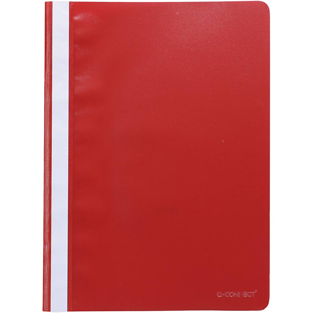 Presentation folders, A4, red, 1 piece