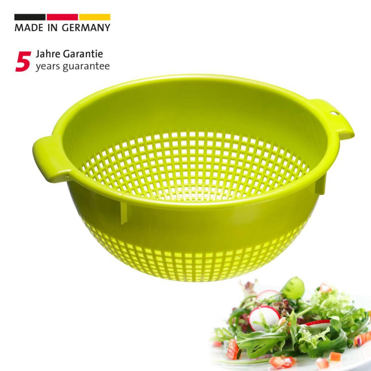 Westmark plastikinis kiaurasamtis ø24cm žalias