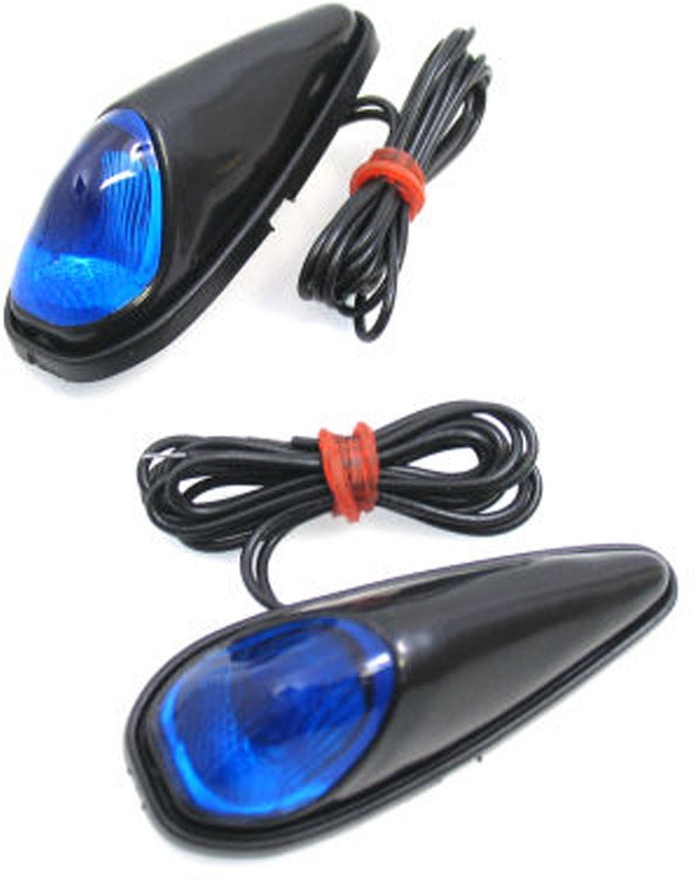 Edge LED LED SET PLAK LAMP BLUE HOUSE BLACK