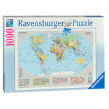 Ravensburger politesche Weltkaart 1000st.