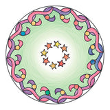 Mini diseñador de mandala - caballos