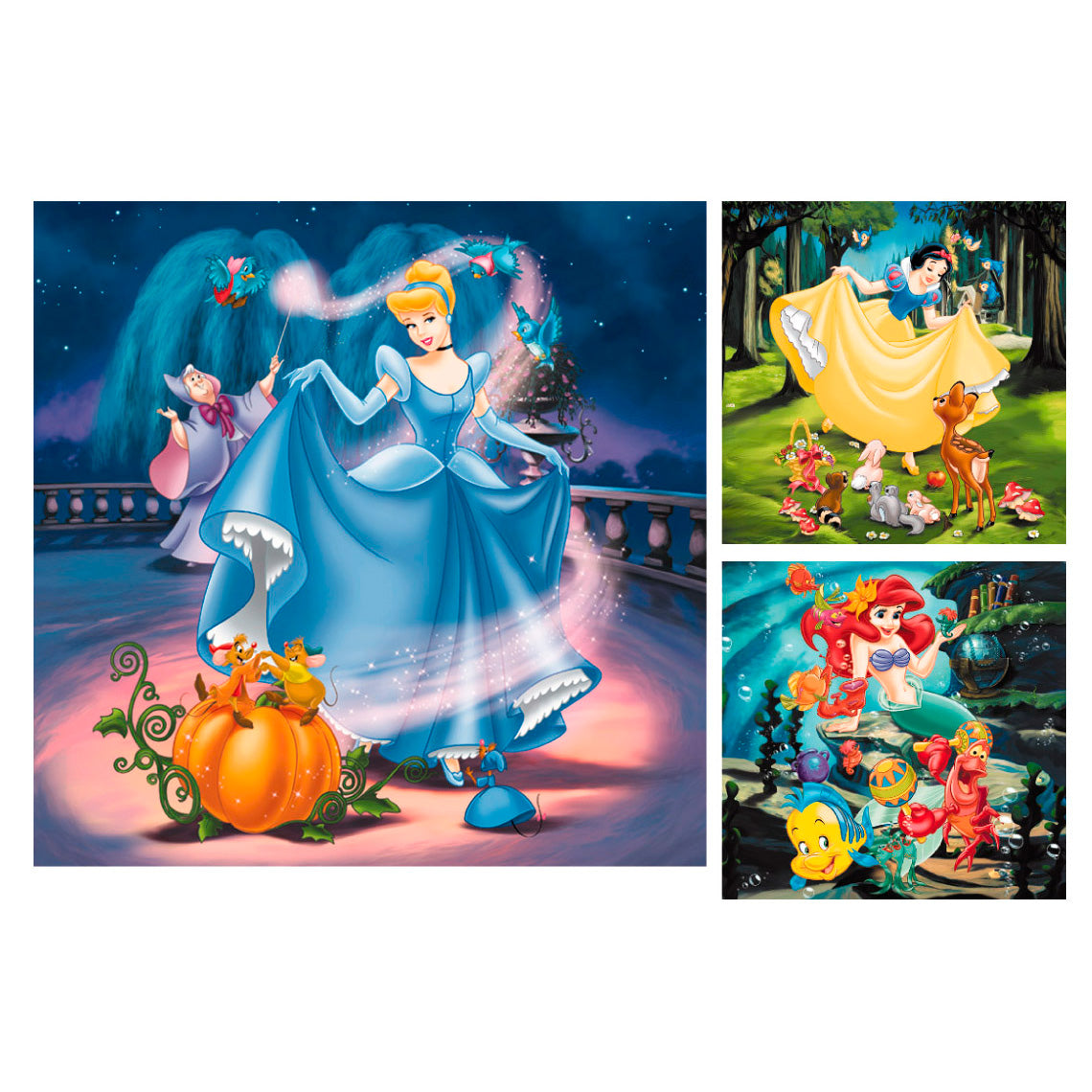 Ravensburger Disney Prinzessin, 3x49st.