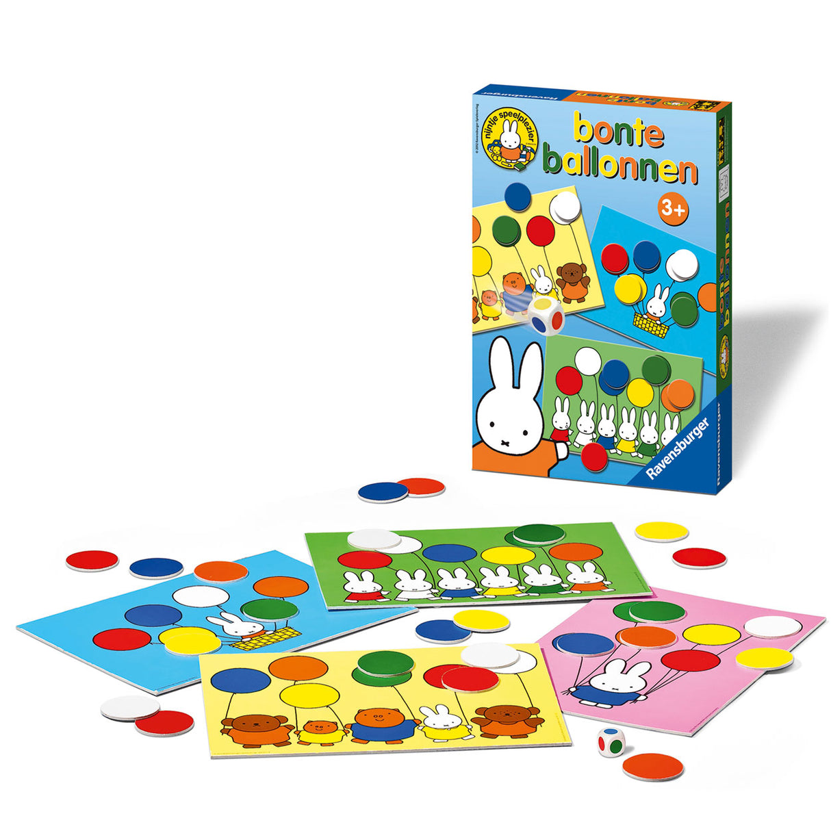 Farebné balóny Ravensburger Miffy