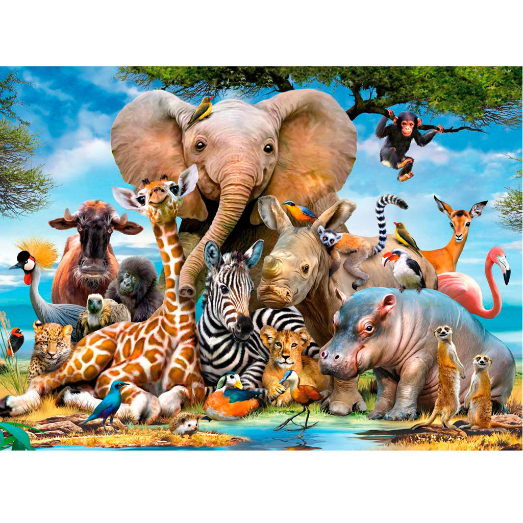 Ravensburger - afričtí přátelé 300st.