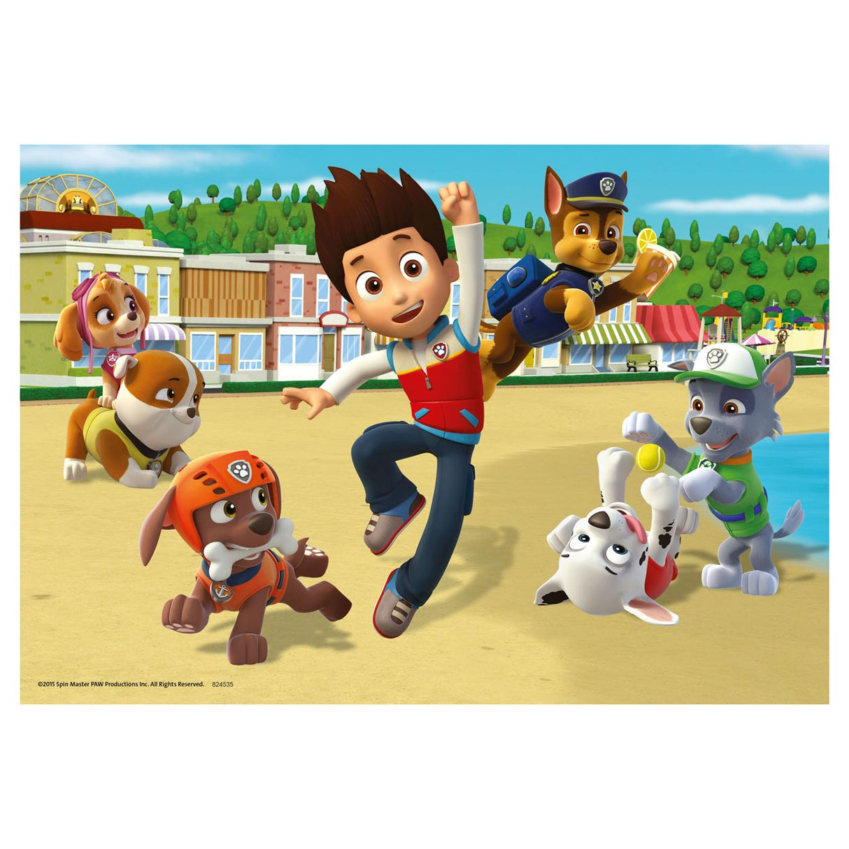 RAVENSBURGER PAW PATROL PUALLE - CANI BRAVE, 2X24ST.