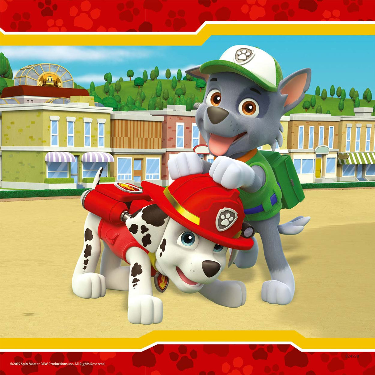 Ravensburger Paw Patrol Puzzle - Héroes con pelaje, 3x49st.
