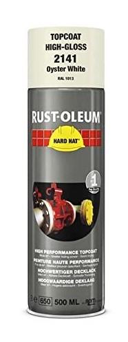 Rust-oleum spray can ivory ral1013 500ml