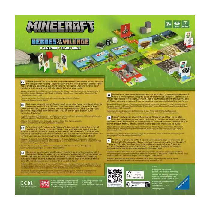 Ravensburger Minecraft Junior - Heroes of the Village Board Game