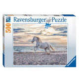 Ravensburger Caballo en las piernas de la playa Rompecabezas 500 °.