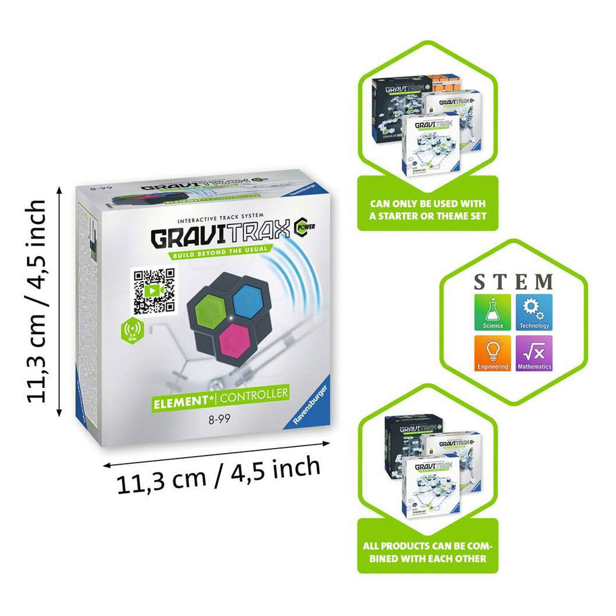 RAVENSBURGER GRAVITRAX Power Element Remote Expansion Set