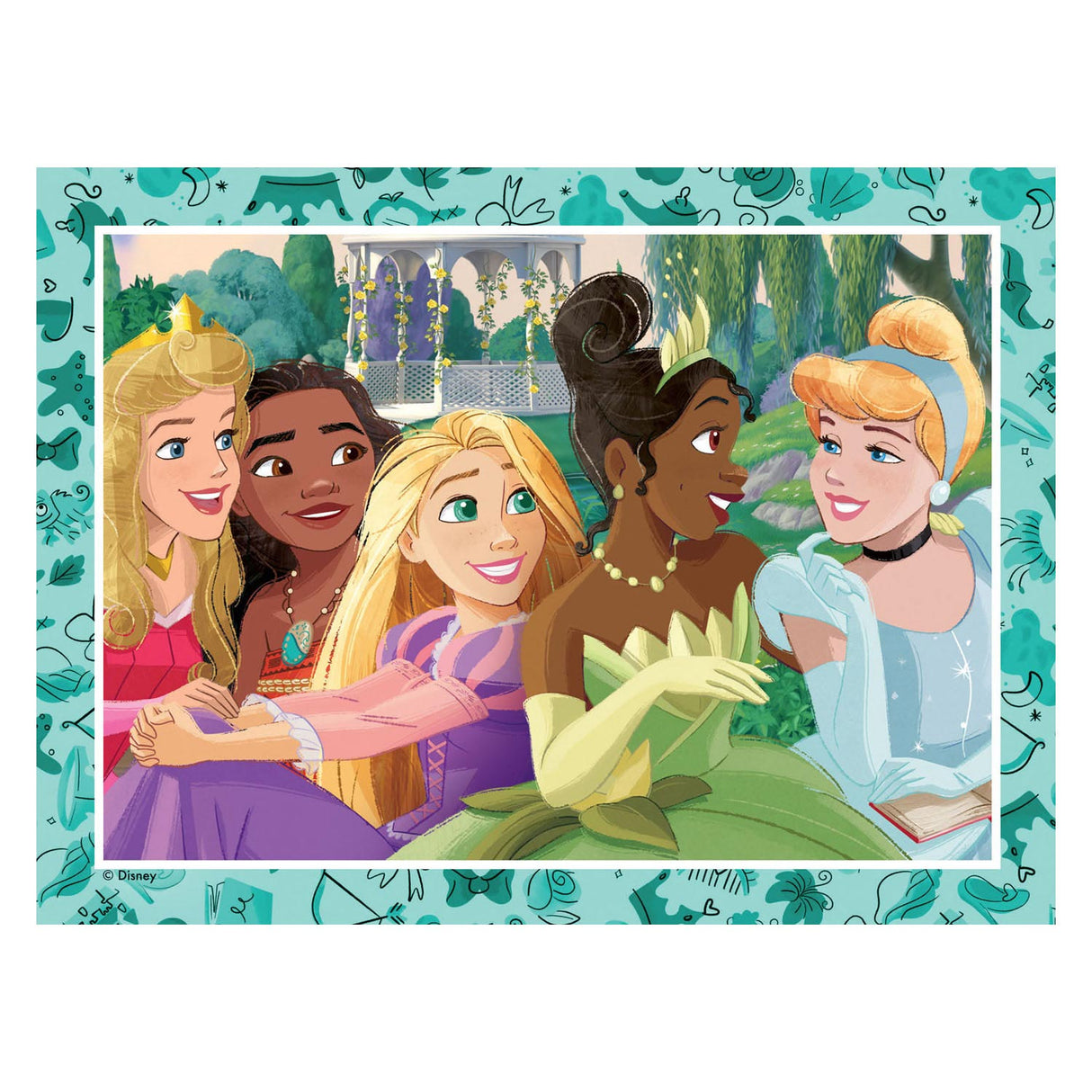 Ravensburger - Puzzles Princess 4in1