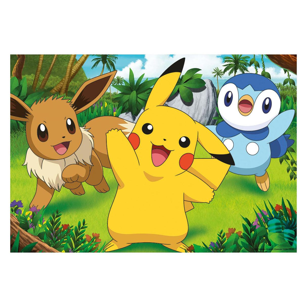 Ravensburger - Puzzle - Pikachu and his friends 2x24 pieces