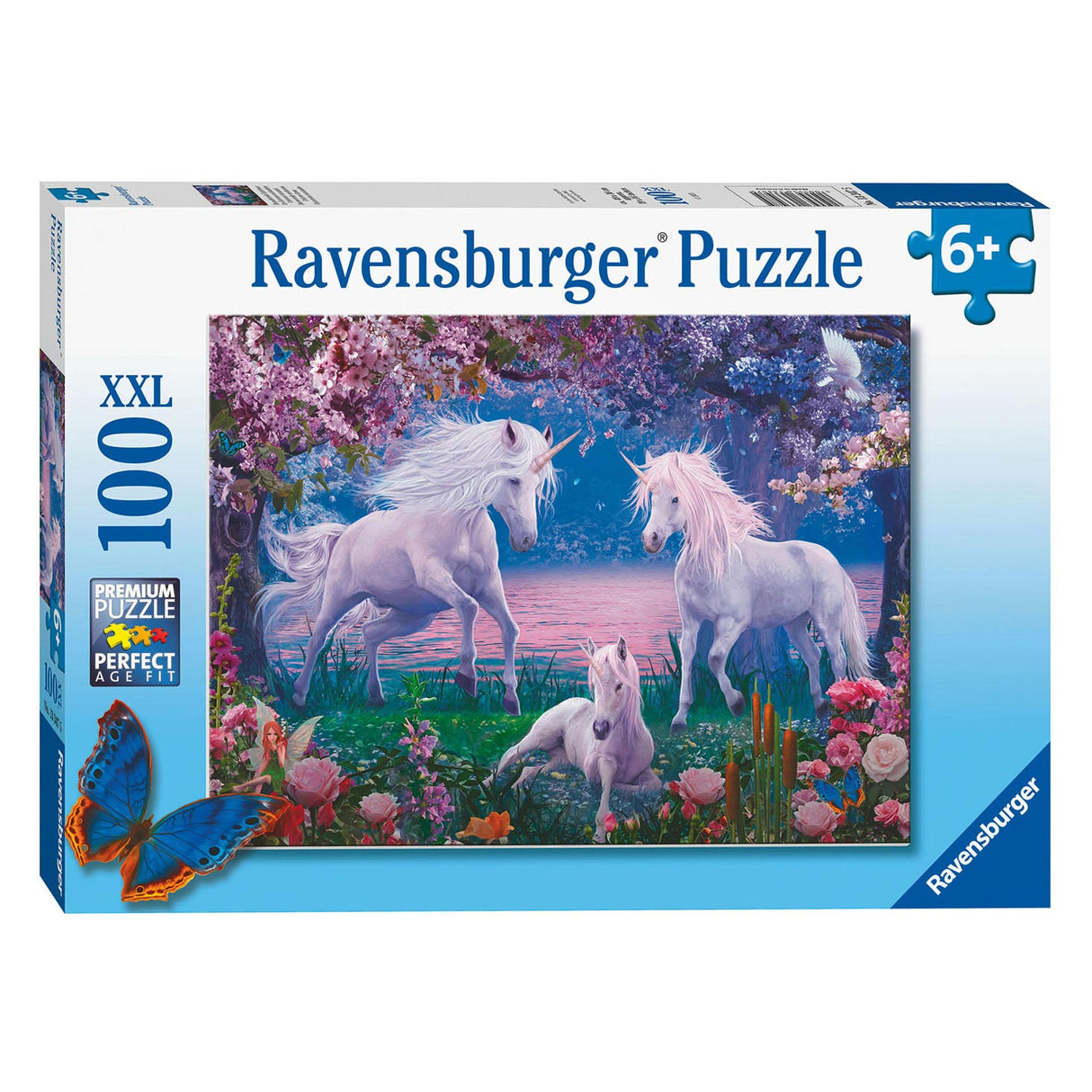 Ravensburger - Puzzle verzaubert unicorns 100th. Xxl