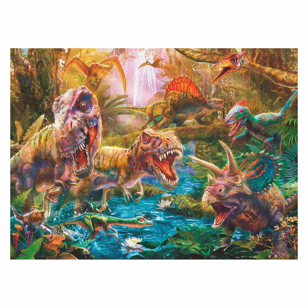 Ravensburger - sestavljanki dinozavri 150 kosov xxl