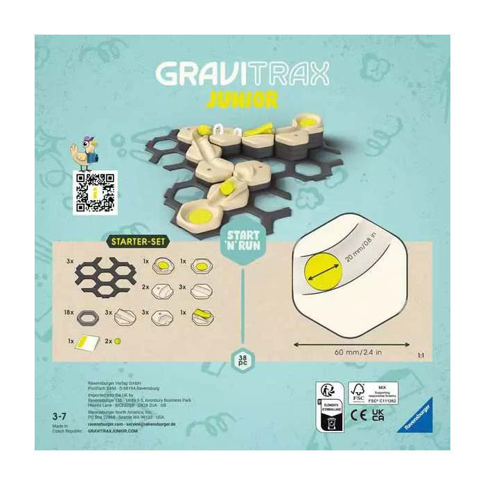 Ravensburger Gravitrax Junior Starter Set - Mäi Start a leeft