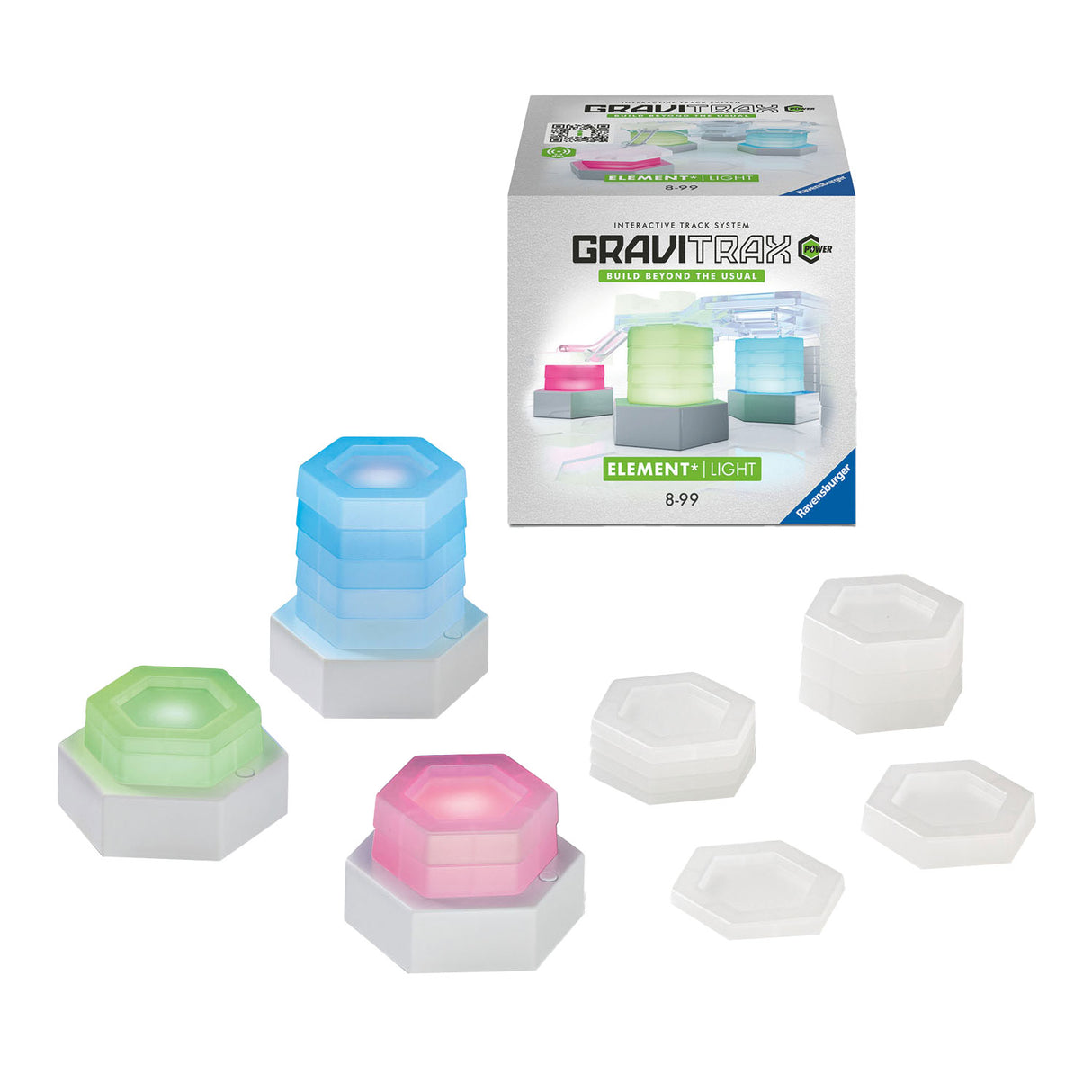 Solas cumhachta socraithe síneadh Ravensburger gravitrax