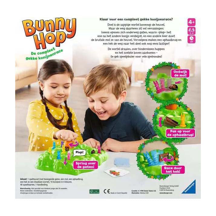 Ravensburger Bunny Hop - dětská hra