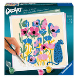 Gemälde nach Nummer - Mohn