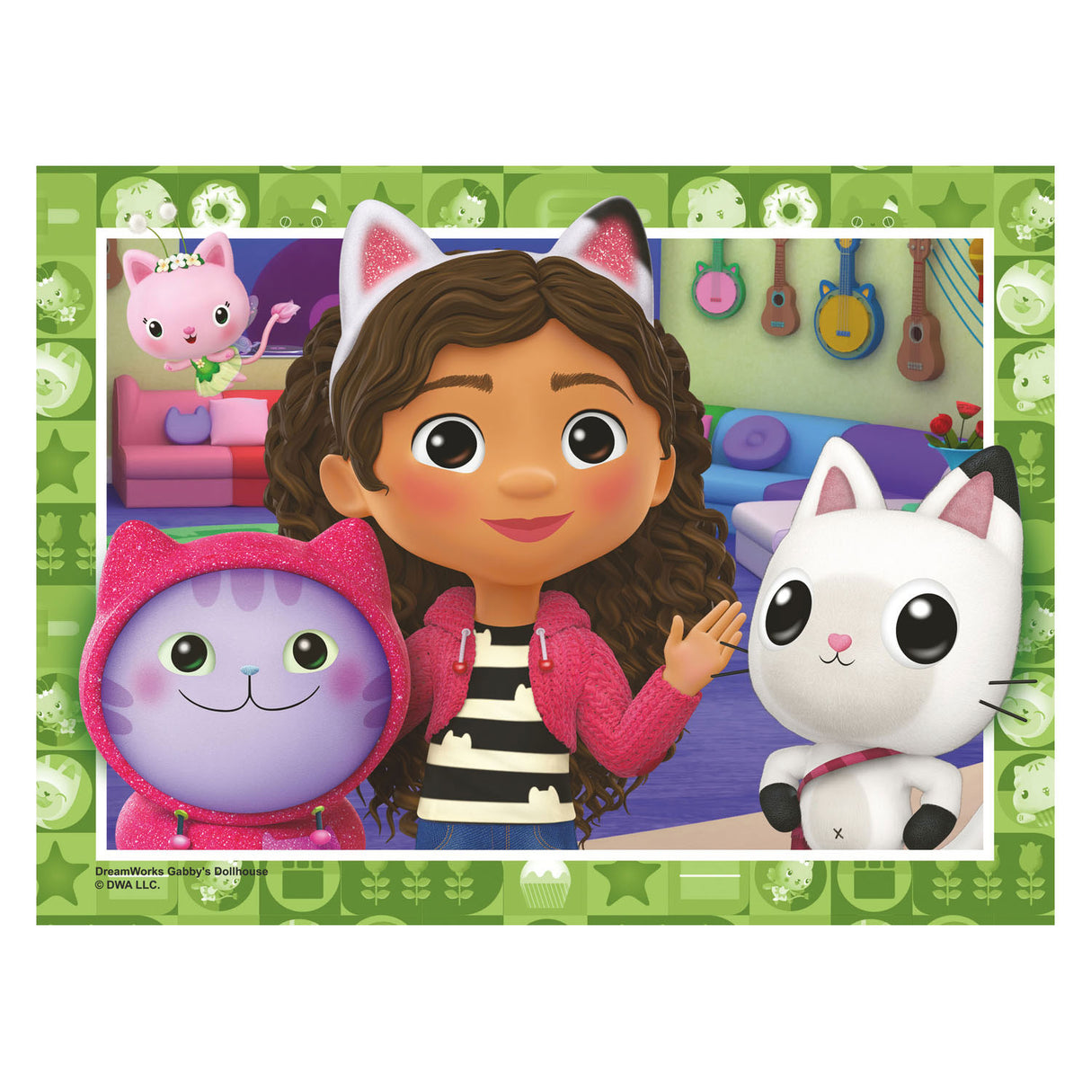 RAVENSBURGER - GABBY's Doll House Leg Puzzle 4in1