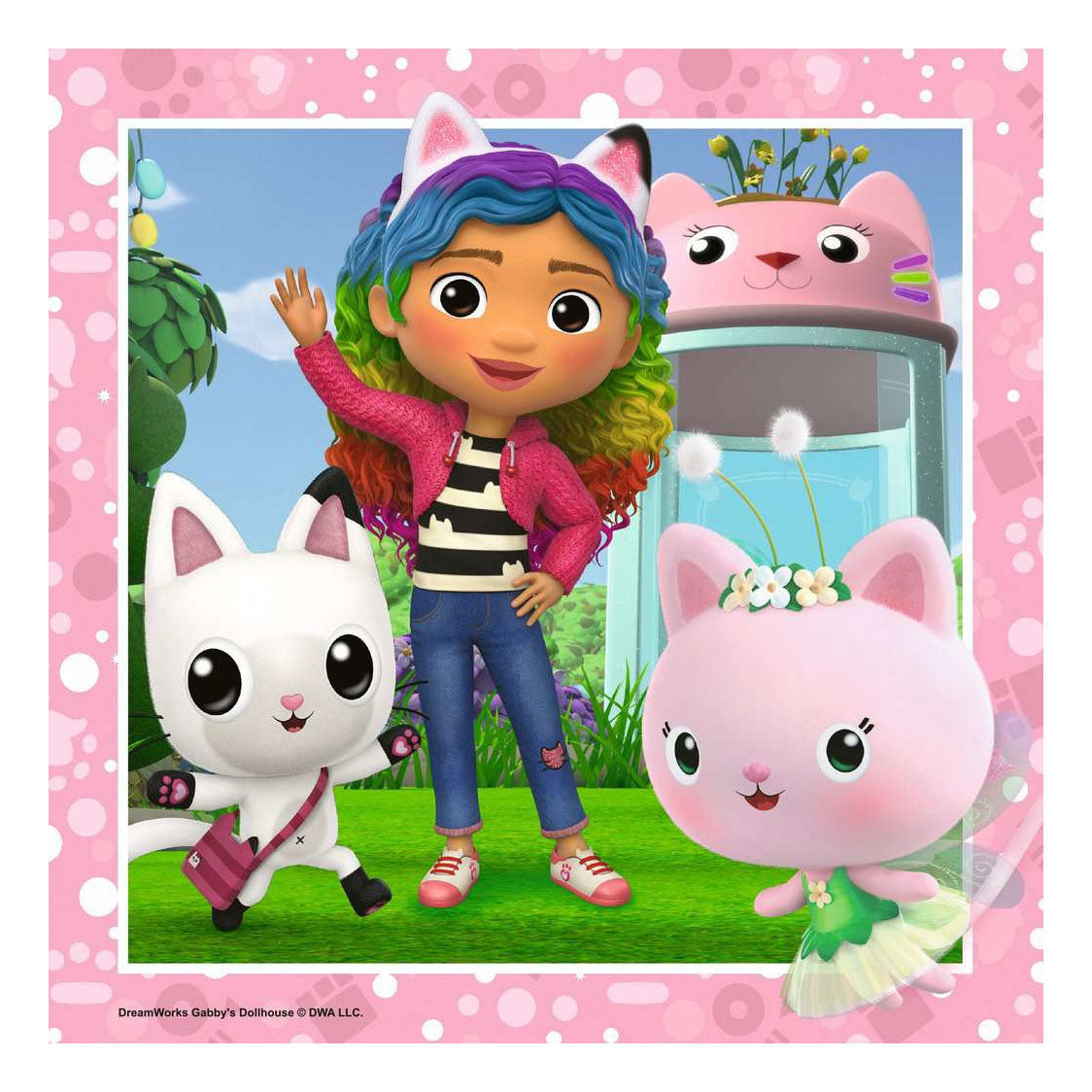 Ravensburger - Пъзел за полагане на кукли на Габи 3x49st.