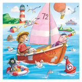 Ravensburger - pojazdy wodne grają puzzle 3x49st.