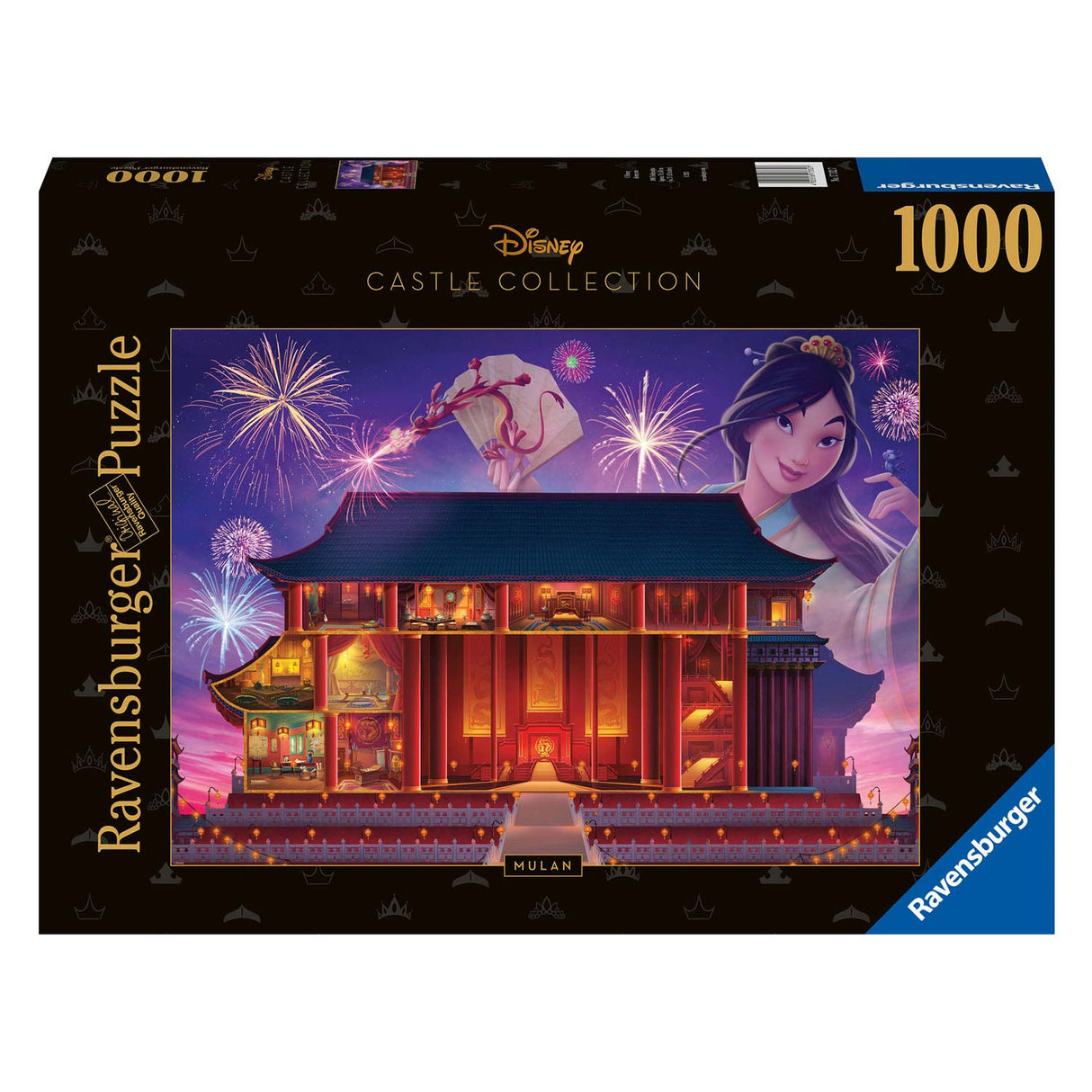 Ravensburger Castles Mulan Leg Puzzle, 1000st.