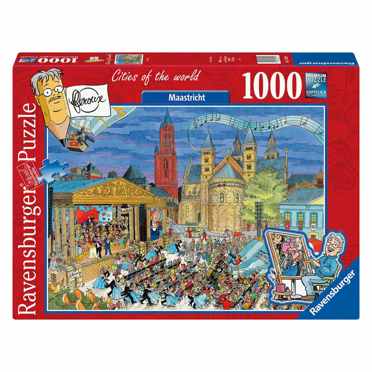 De Vettensberger Floxe huet de Jigzz Puzzzel, 1000st.