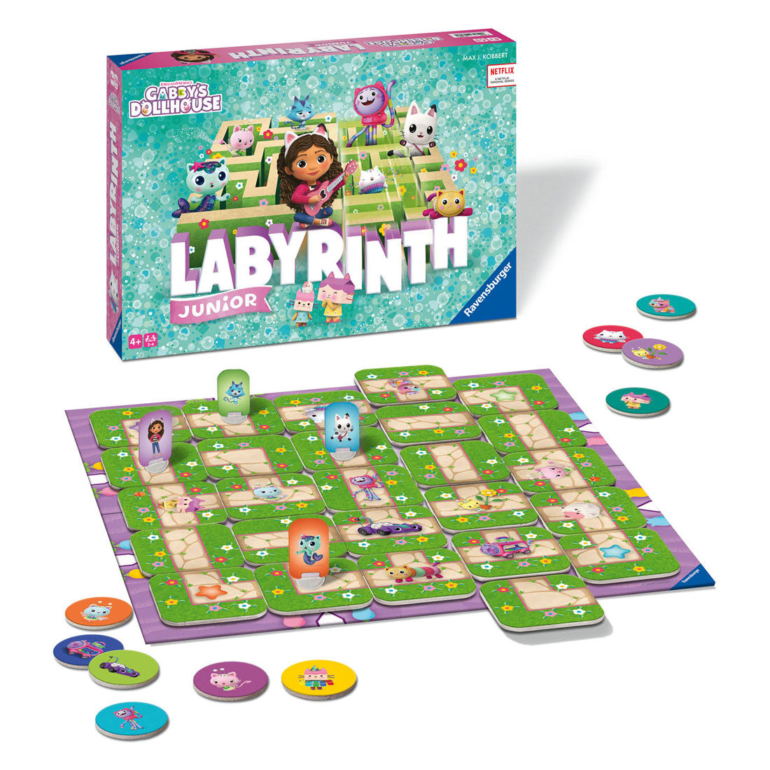 Ravensburger Gabby's Poppenhuis Junior Laybrinth Board Game
